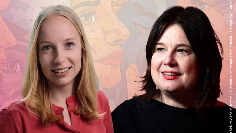 A photo of Sabrina Repp and Ulrike Hiller