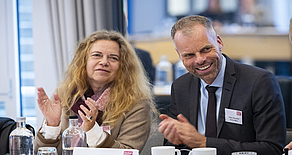 BDD25: Dr Manuela Erhart and Dr Tobias Mörschel.