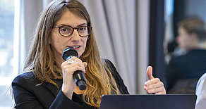 BDD25: Speaker Rebekka Kesberg.