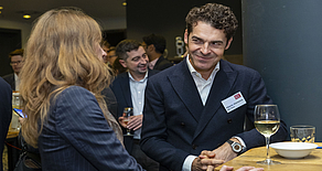 BDD25: People chatting after the conference.