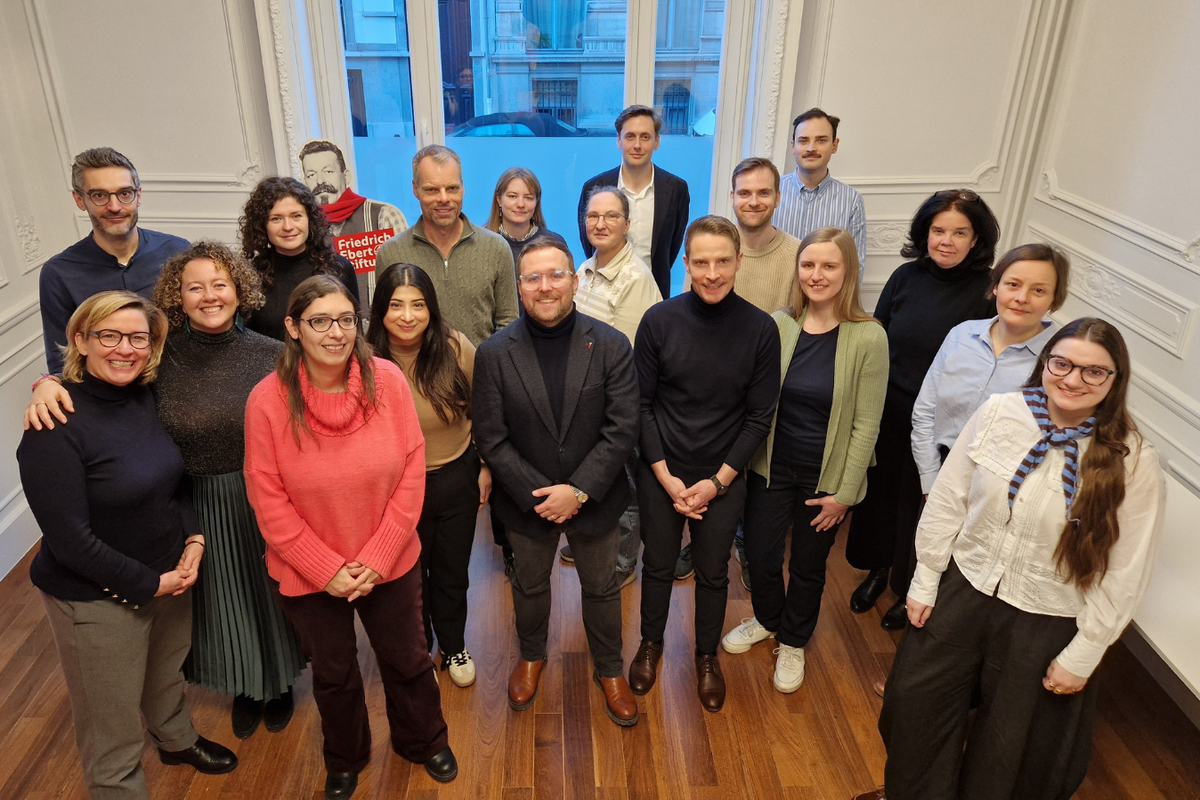 The team of the FES EU Office.