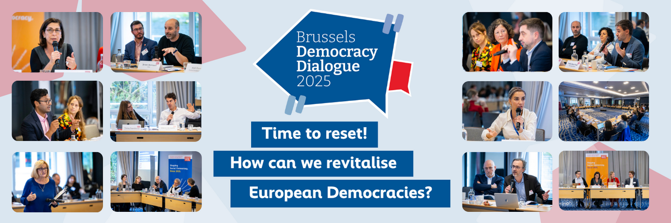 A selection of pictures taken during the Brussels Democracy Dialogue 2025.