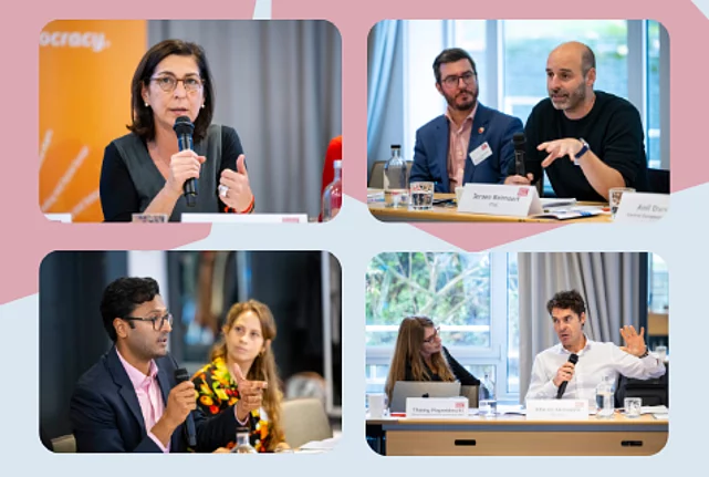 A selection of pictures taken during the Brussels Democracy Dialogue 2025