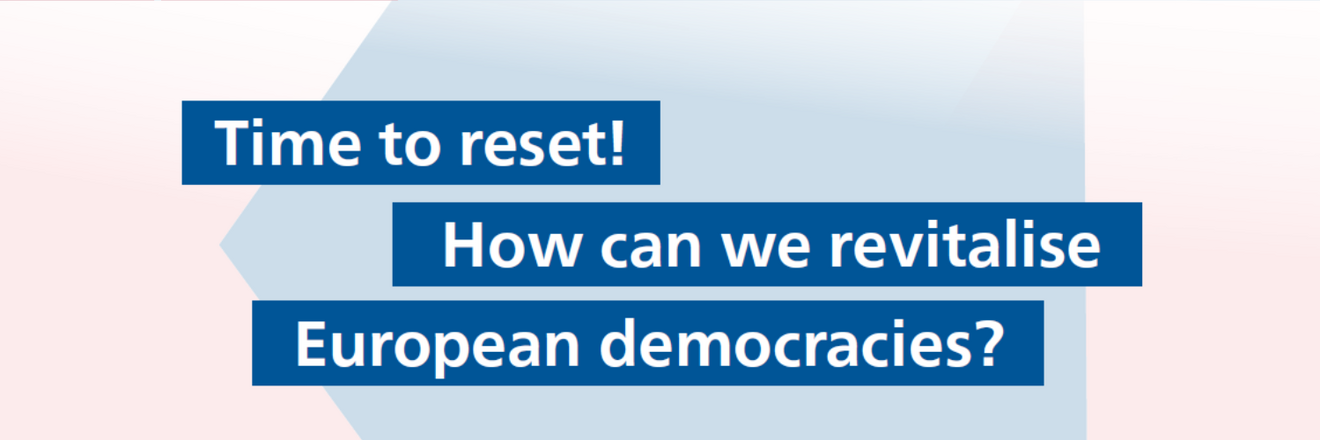 Logo of the Brussels Democracy Dialogue 2025. 